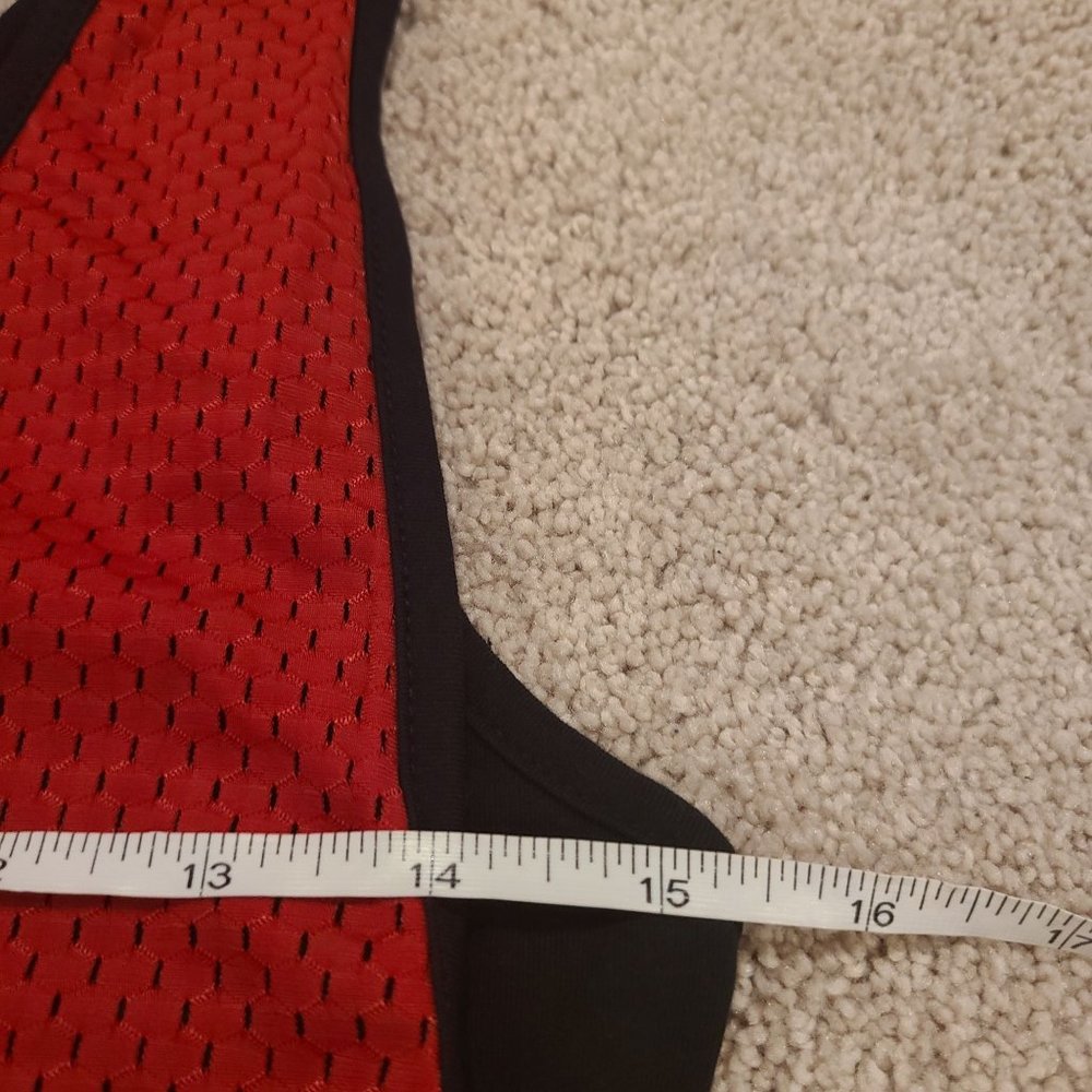 NWT Stanford University Red Mesh Tank Top with Attached Sporty Bra Women's Size - Picture 8 of 10